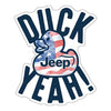 Jeep Duck Yeah Sticker