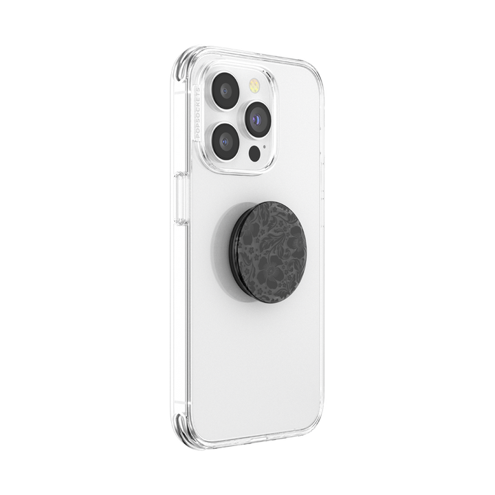 PopSockets - PopSockets Plant-Based Phone Grip - Black Lace