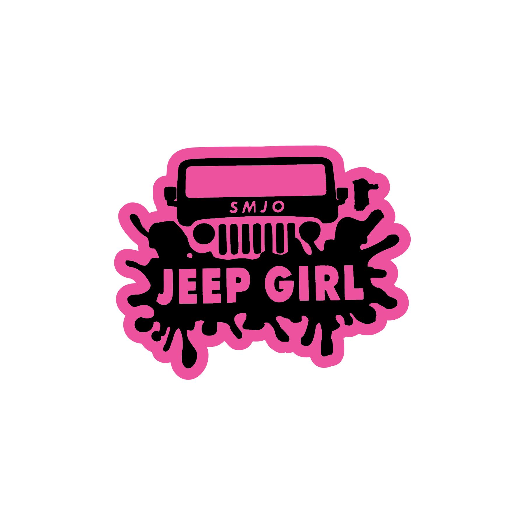 Jeep Girl Decal Smoky Mountain Offroad Outfitters