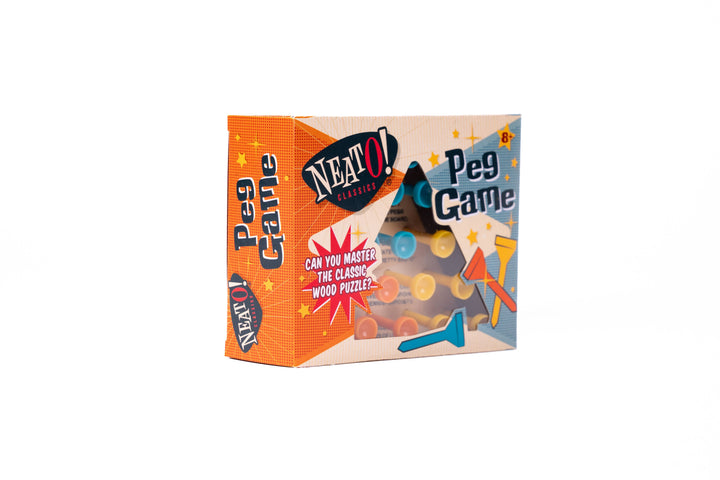 Neato! Classic Wooden Peg Game, Travel Size – Smoky Mountain Off