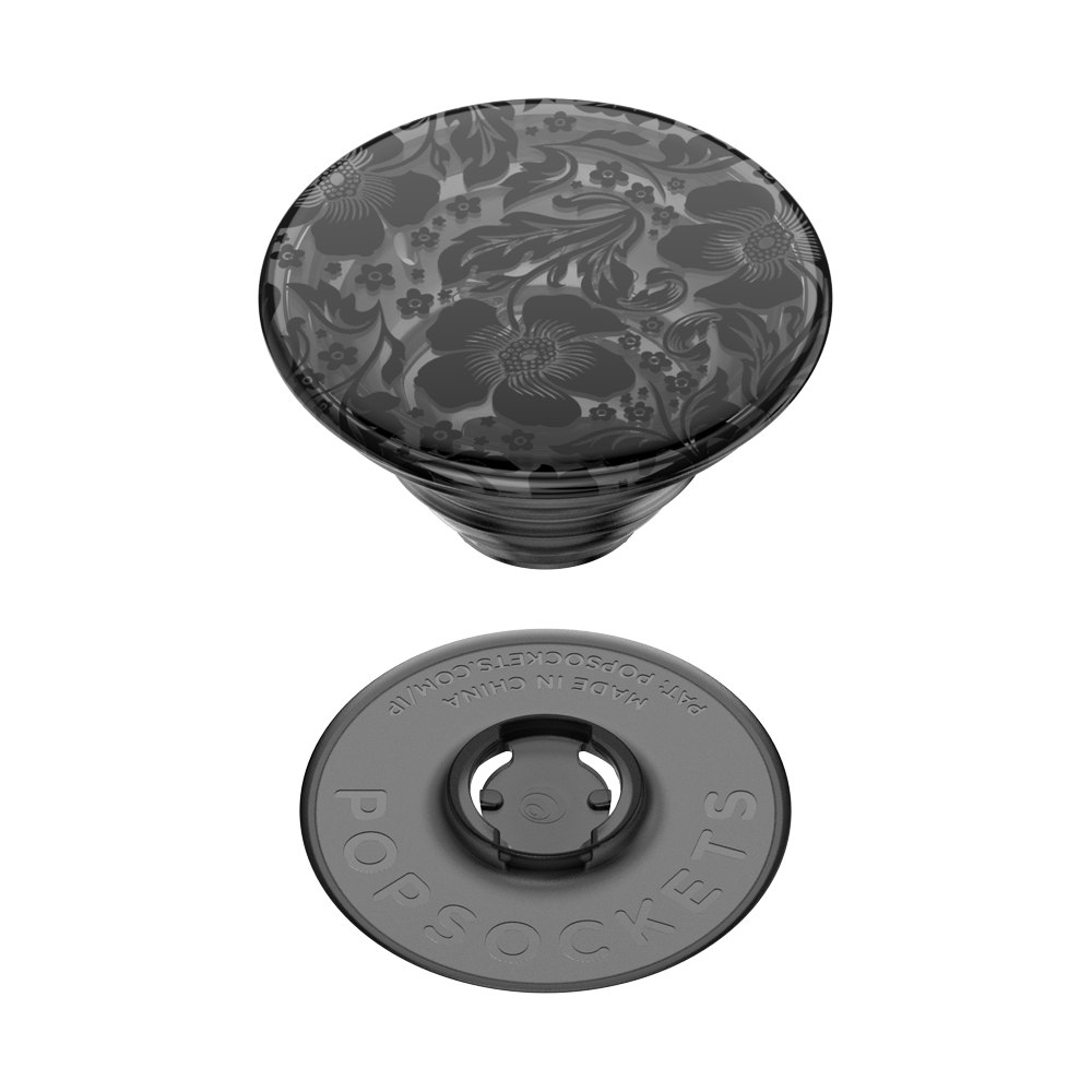 PopSockets - PopSockets Plant-Based Phone Grip - Black Lace