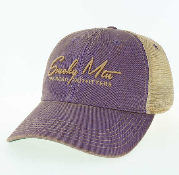 Slant Script Hat – Smoky Mountain Off Road Outfitters